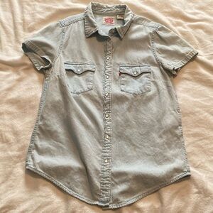 Short Sleeved Western Levi Strauss Shirt